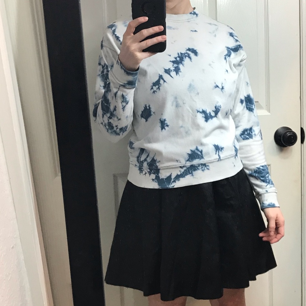 Forever 21 Lightweight Tie Dye Sweatshirt